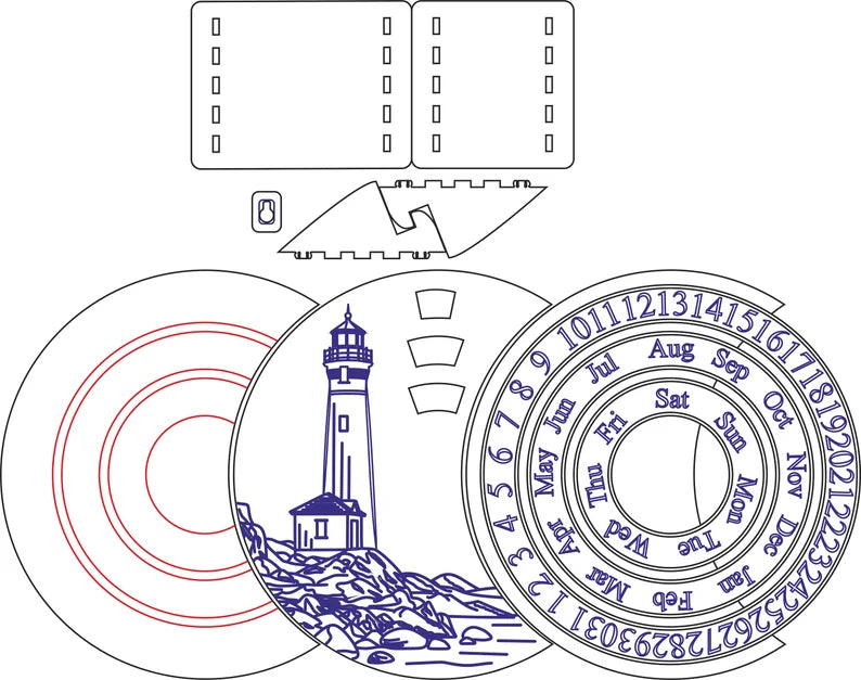 Lighthouse Perpetual Calendar