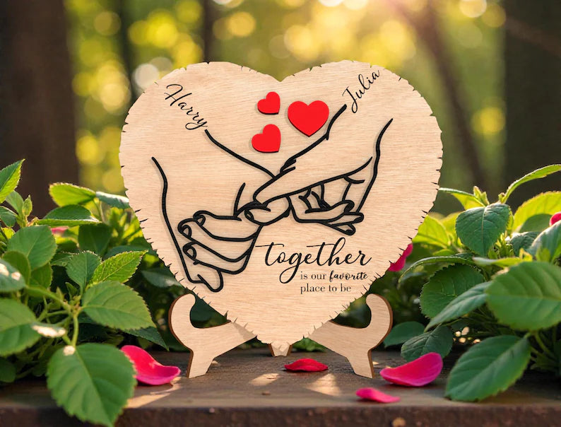 Couple Hands Heart Sign