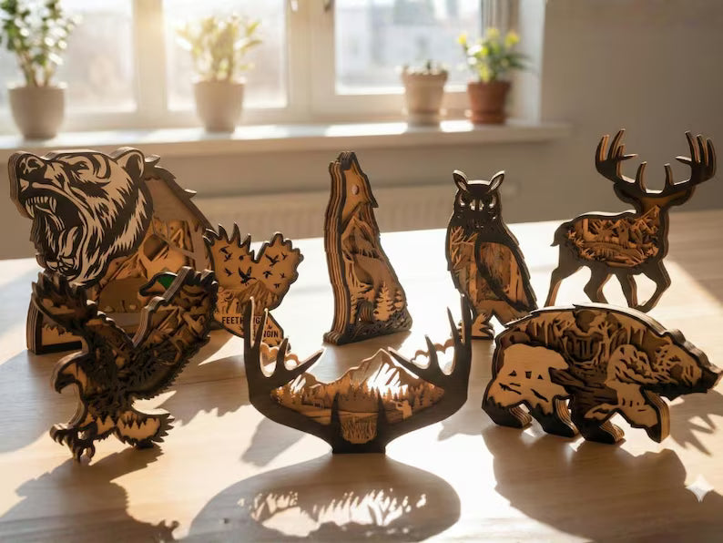 Animals MultiLayered 3D